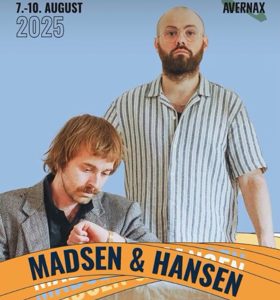 Madsen & Hansen spiller Færgekoncert til Avernax