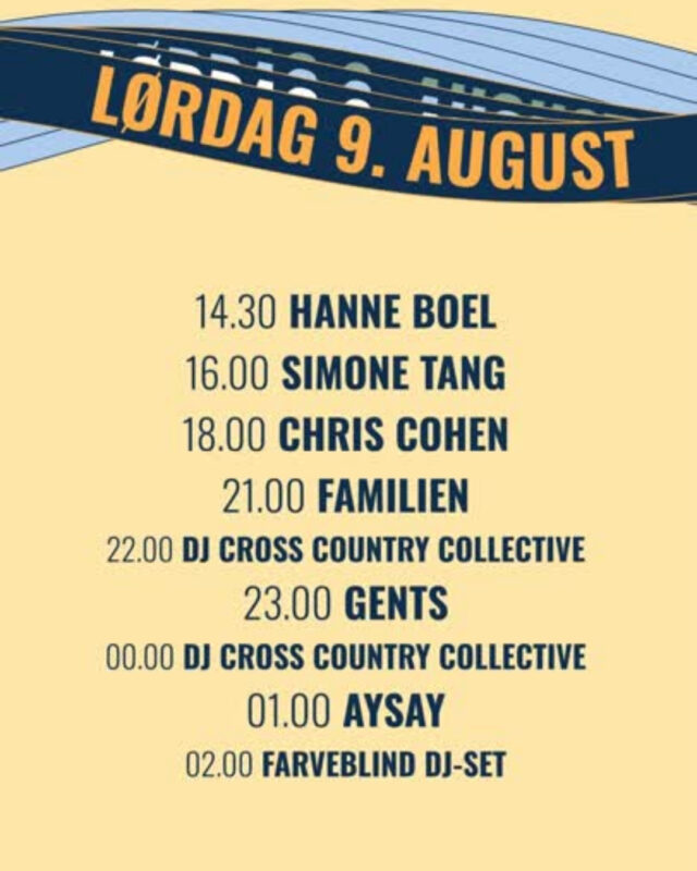 Avernax 2025 program lørdag