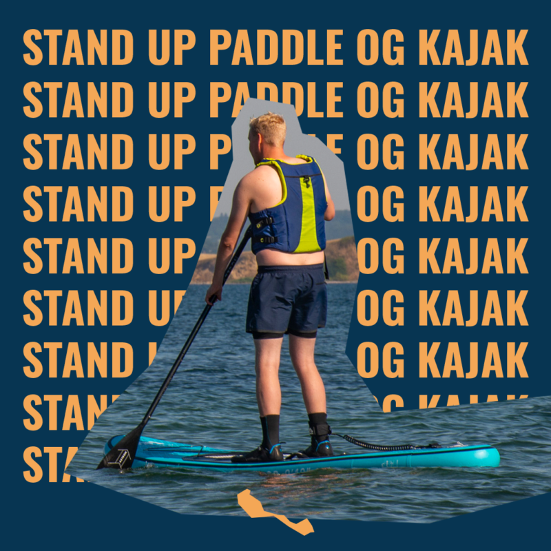 SUP og Kajak på Avernax
